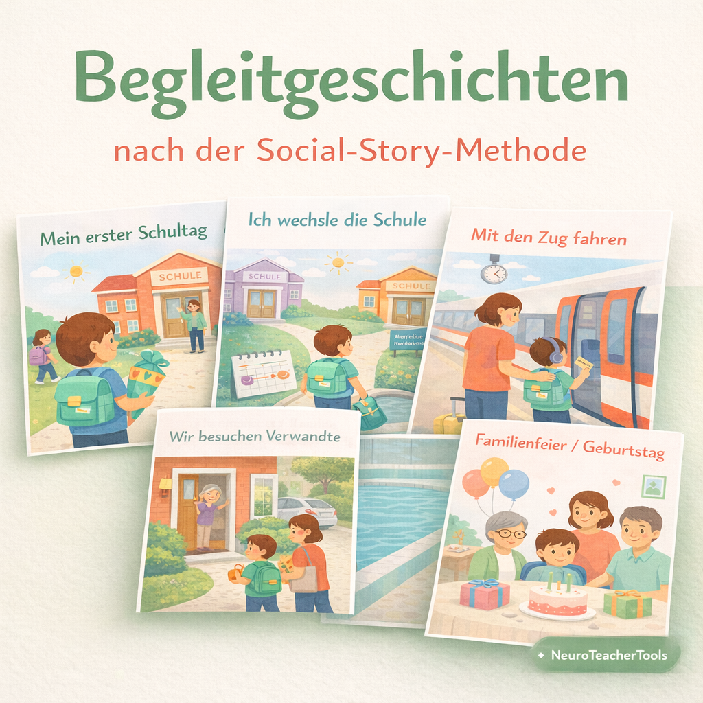 Begleitgeschichten: Schule & Freizeit